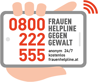 Frauenhelpline gegen Gewalt Logo
